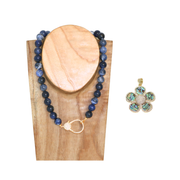 Big Flower Irisée — Collier Jumbo