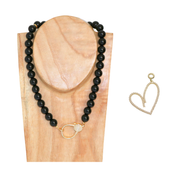 Cœur Perlé — Collier Jumbo