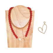 Cœur Perlé — Collier Jumbo