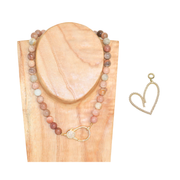 Cœur Perlé — Collier Jumbo