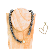 Cœur Perlé — Collier Jumbo