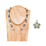 Collier Big Jumbo — Big Flower Irisée - Perles de Culture