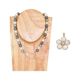 Collier Big Jumbo — Big Flower Nacrée - Perles de Culture