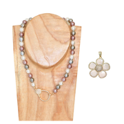 Collier Big Jumbo — Big Flower Nacrée - Perles de Culture