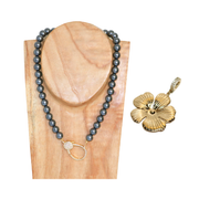Collier Big Jumbo —   Holy Meda  - Perles de Culture