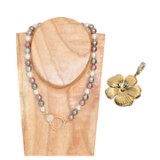 Collier Big Jumbo —   Holy Meda  - Perles de Culture