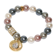 CŒUR DE CRISTAL NACRÉE